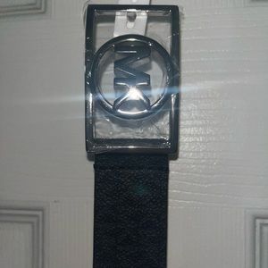 Women’s Large Michael Kors Black & Grey Belt